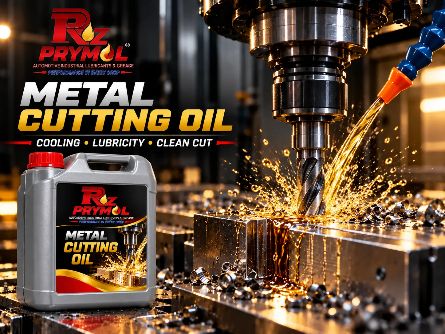 Prymol metal cutting oil emulsion